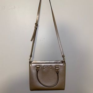 Rose gold Kate spade purse